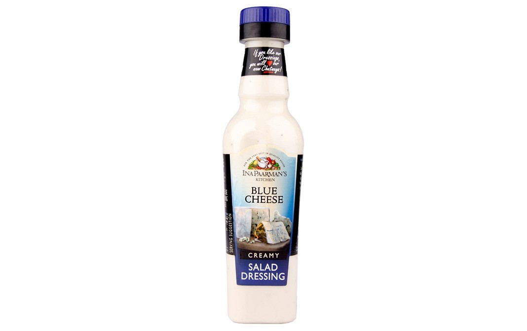 Ina Paarman's Blue Cheese Creamy Salad Dressing   Glass Bottle  190 grams